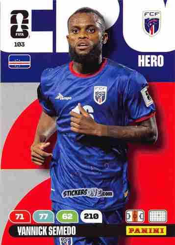 Cromo Yannick Semedo