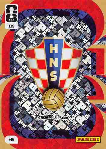 Cromo Team Crest - FIFA World Cup 2026. Adrenalyn XL
 n. 119 - Panini