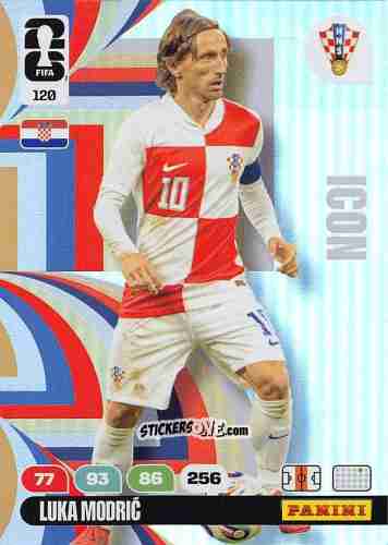 Cromo Luka Modric - FIFA World Cup 2026. Adrenalyn XL
 n. 120 - Panini