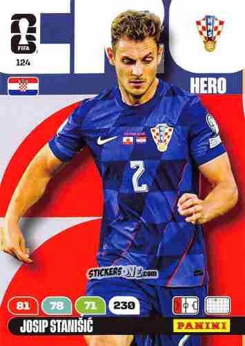 Figurina Josip Stanisic - FIFA World Cup 2026. Adrenalyn XL
 n. 124 - Panini
