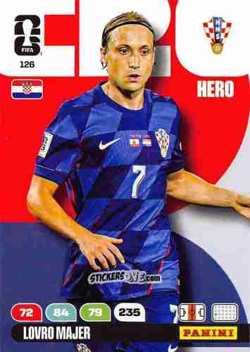 Cromo Lovro Majer - FIFA World Cup 2026. Adrenalyn XL
 n. 126 - Panini