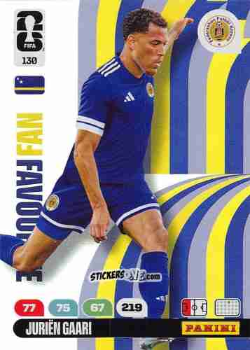 Cromo Jurien Gaari - FIFA World Cup 2026. Adrenalyn XL
 n. 130 - Panini