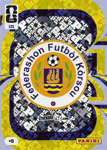 Figurina Team Crest - FIFA World Cup 2026. Adrenalyn XL
 n. 131 - Panini