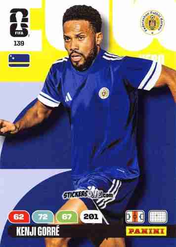 Sticker Kenji Gorre - FIFA World Cup 2026. Adrenalyn XL
 n. 139 - Panini