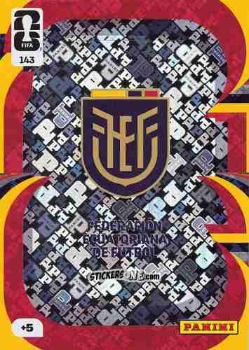 Cromo Team Crest - FIFA World Cup 2026. Adrenalyn XL
 n. 143 - Panini