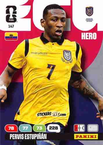 Cromo Pervis Estupinan - FIFA World Cup 2026. Adrenalyn XL
 n. 147 - Panini