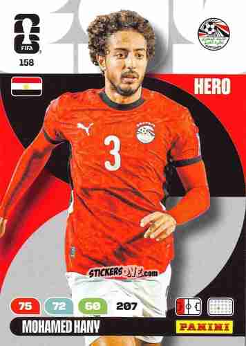 Figurina Mohamed Hany - FIFA World Cup 2026. Adrenalyn XL
 n. 158 - Panini