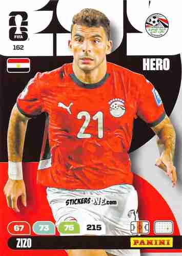 Figurina Zizo - FIFA World Cup 2026. Adrenalyn XL
 n. 162 - Panini