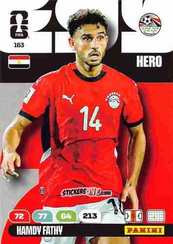 Figurina Hamdy Fathy - FIFA World Cup 2026. Adrenalyn XL
 n. 163 - Panini