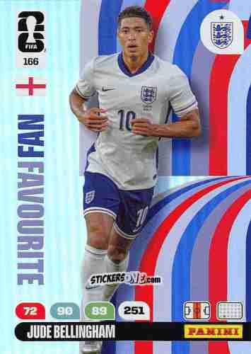 Cromo Jude Bellingham - FIFA World Cup 2026. Adrenalyn XL
 n. 166 - Panini