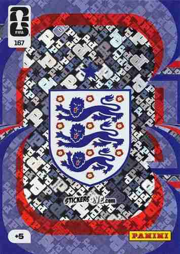 Cromo Team Crest - FIFA World Cup 2026. Adrenalyn XL
 n. 167 - Panini