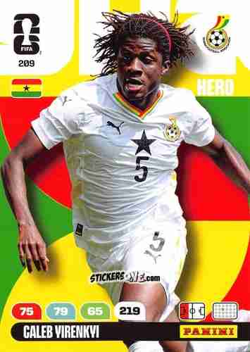 Cromo Galeb Yirenkyi - FIFA World Cup 2026. Adrenalyn XL
 n. 209 - Panini