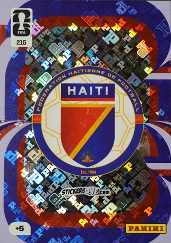 Sticker Team Crest - FIFA World Cup 2026. Adrenalyn XL
 n. 215 - Panini