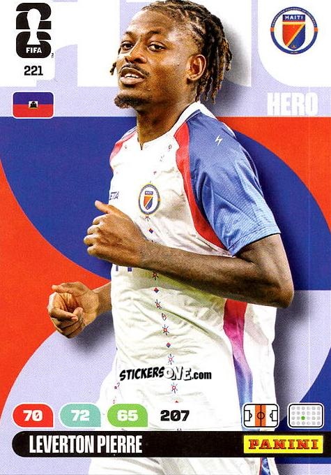 Sticker Leverton Pierre - FIFA World Cup 2026. Adrenalyn XL
 n. 221 - Panini