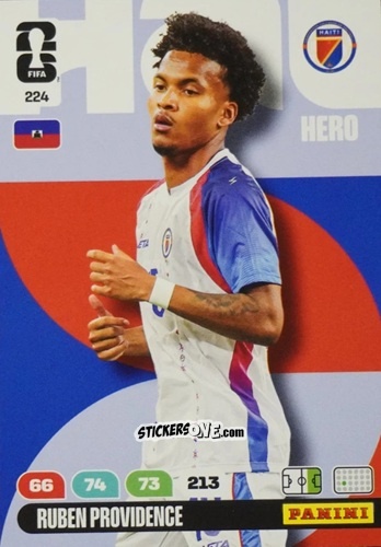 Sticker Ruben Providence - FIFA World Cup 2026. Adrenalyn XL
 n. 224 - Panini