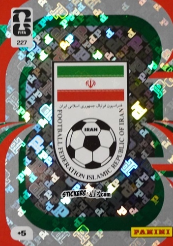 Sticker Team Crest - FIFA World Cup 2026. Adrenalyn XL
 n. 227 - Panini