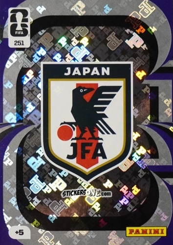 Cromo Team Crest - FIFA World Cup 2026. Adrenalyn XL
 n. 251 - Panini