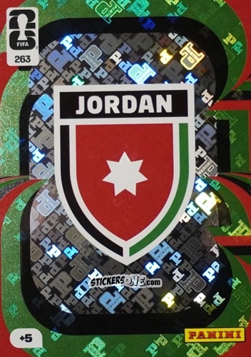 Figurina Team Crest - FIFA World Cup 2026. Adrenalyn XL
 n. 263 - Panini