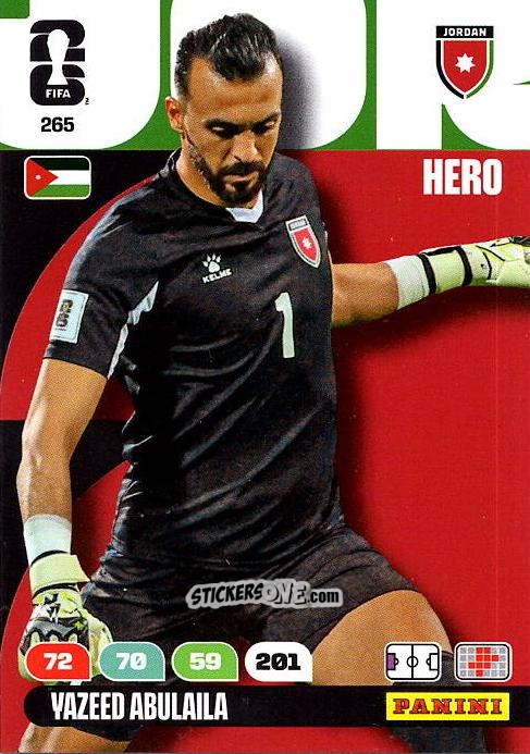 Sticker Yazeed Abulaila - FIFA World Cup 2026. Adrenalyn XL
 n. 265 - Panini