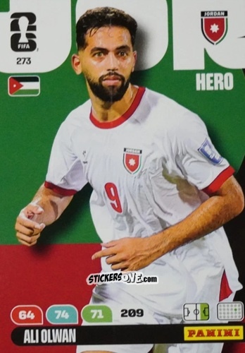 Sticker Ali Olwan - FIFA World Cup 2026. Adrenalyn XL
 n. 273 - Panini