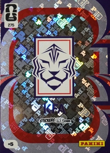 Cromo Team Crest - FIFA World Cup 2026. Adrenalyn XL
 n. 275 - Panini