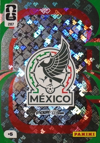 Cromo Team Crest - FIFA World Cup 2026. Adrenalyn XL
 n. 287 - Panini