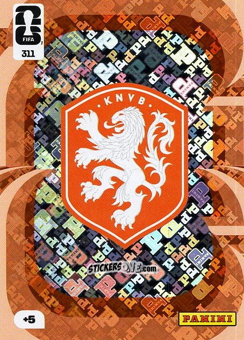 Cromo Team Crest - FIFA World Cup 2026. Adrenalyn XL
 n. 311 - Panini