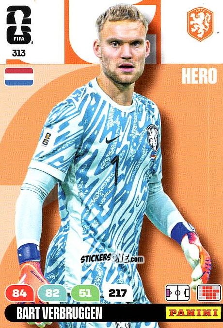 Cromo Bart Verbruggen - FIFA World Cup 2026. Adrenalyn XL
 n. 313 - Panini