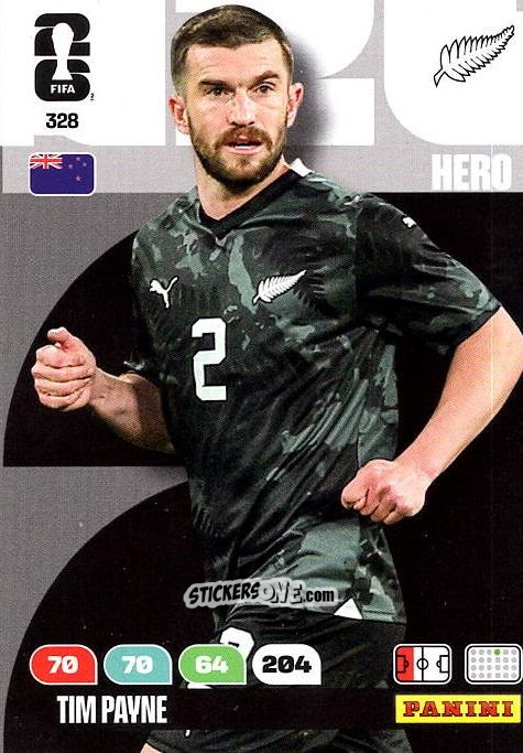Cromo Tim Payne - FIFA World Cup 2026. Adrenalyn XL
 n. 328 - Panini