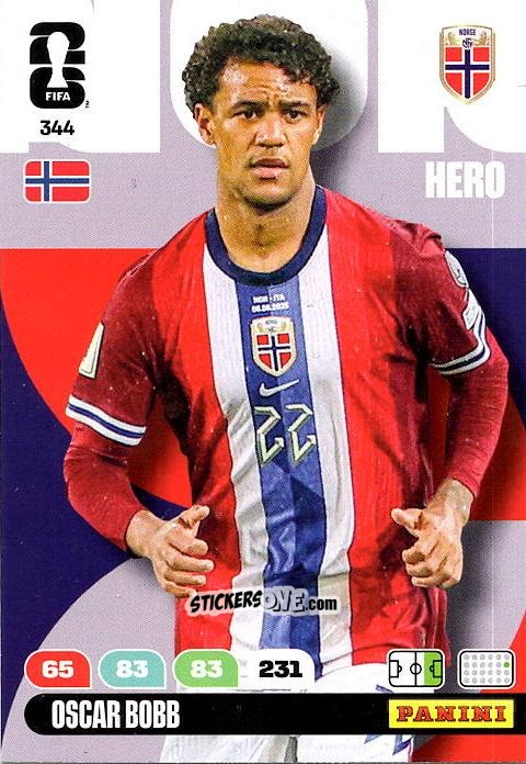 Sticker Oscar Bobb - FIFA World Cup 2026. Adrenalyn XL
 n. 344 - Panini