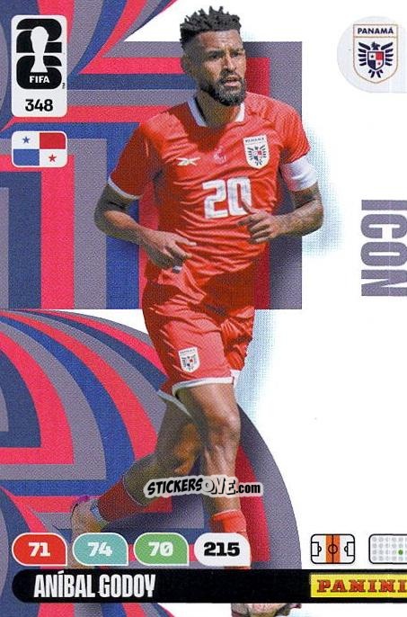 Cromo Anibal Godoy - FIFA World Cup 2026. Adrenalyn XL
 n. 348 - Panini