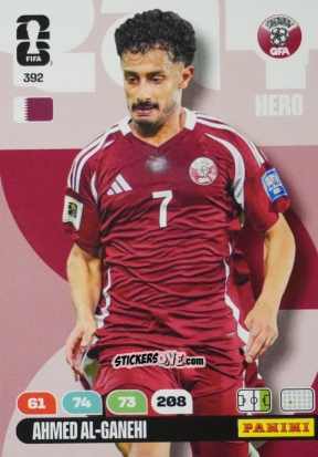 Figurina Ahmed Al-Ganehi - FIFA World Cup 2026. Adrenalyn XL
 n. 392 - Panini