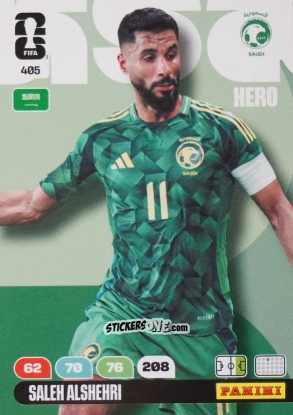 Cromo Saleh Alshehri - FIFA World Cup 2026. Adrenalyn XL
 n. 405 - Panini