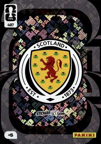 Sticker Team Crest - FIFA World Cup 2026. Adrenalyn XL
 n. 407 - Panini