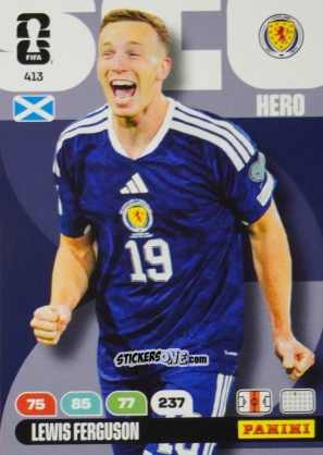 Cromo Lewis Ferguson - FIFA World Cup 2026. Adrenalyn XL
 n. 413 - Panini