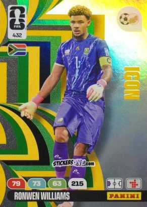 Sticker Ronwen Williams - FIFA World Cup 2026. Adrenalyn XL
 n. 432 - Panini