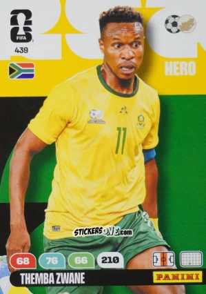 Sticker Themba Zwane - FIFA World Cup 2026. Adrenalyn XL
 n. 439 - Panini