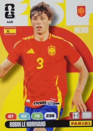 Sticker Robin Le Normand - FIFA World Cup 2026. Adrenalyn XL
 n. 446 - Panini