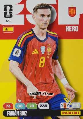 Figurina Fabian Ruiz - FIFA World Cup 2026. Adrenalyn XL
 n. 451 - Panini