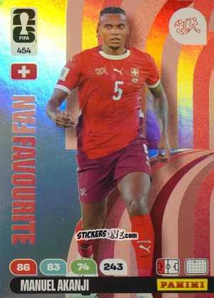 Figurina Manuel Akanji - FIFA World Cup 2026. Adrenalyn XL
 n. 454 - Panini