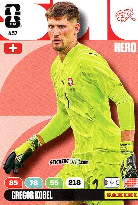 Figurina Gregor Kobel - FIFA World Cup 2026. Adrenalyn XL
 n. 457 - Panini