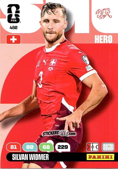 Figurina Silvan Widmer - FIFA World Cup 2026. Adrenalyn XL
 n. 460 - Panini