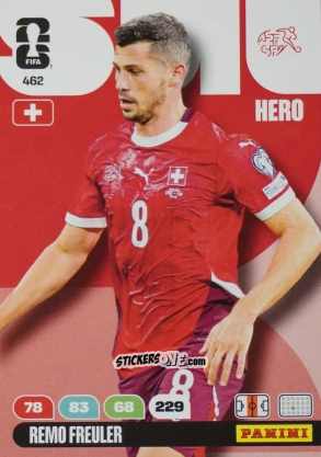 Sticker Remo Freuler - FIFA World Cup 2026. Adrenalyn XL
 n. 462 - Panini