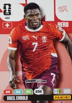 Cromo Breel Embolo - FIFA World Cup 2026. Adrenalyn XL
 n. 463 - Panini