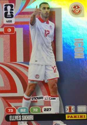 Figurina Ellyes Skhiri - FIFA World Cup 2026. Adrenalyn XL
 n. 468 - Panini