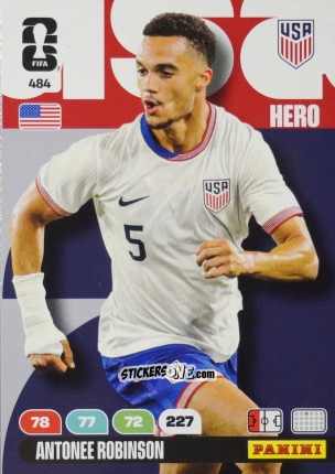 Sticker Antonee Robinson - FIFA World Cup 2026. Adrenalyn XL
 n. 484 - Panini