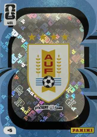 Cromo Team Crest - FIFA World Cup 2026. Adrenalyn XL
 n. 491 - Panini