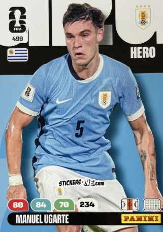 Sticker Manuel Ugarte - FIFA World Cup 2026. Adrenalyn XL
 n. 499 - Panini