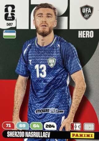 Cromo Sherzod Nasrullaev - FIFA World Cup 2026. Adrenalyn XL
 n. 507 - Panini