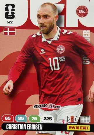 Figurina Eriksen - FIFA World Cup 2026. Adrenalyn XL
 n. 522 - Panini